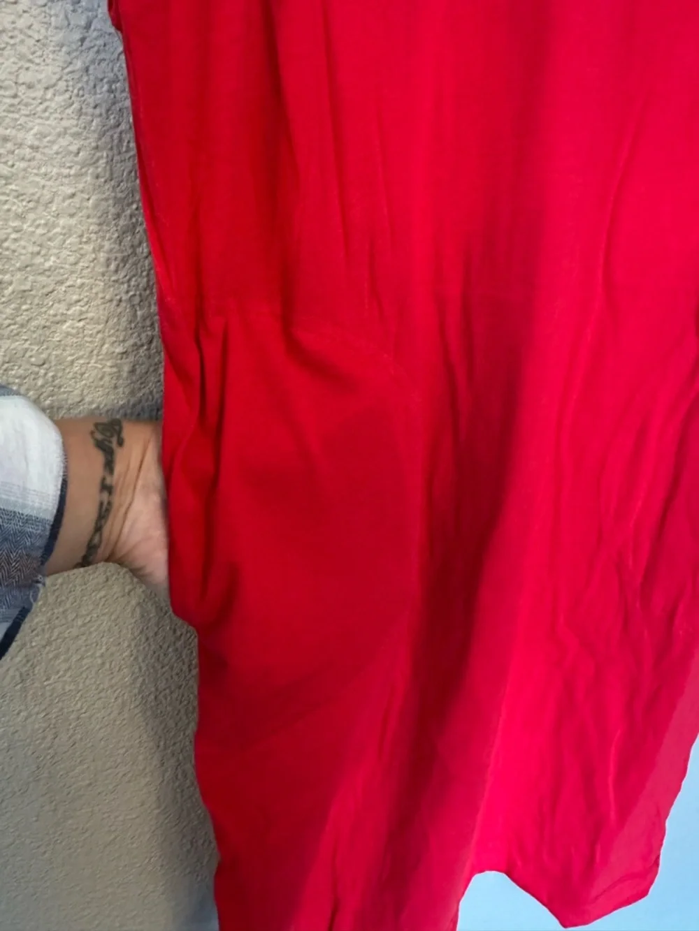 NWOT Free People Free-EST Nadia Mini Dress “Barbados Cherry” Large - Picture 6 of 9